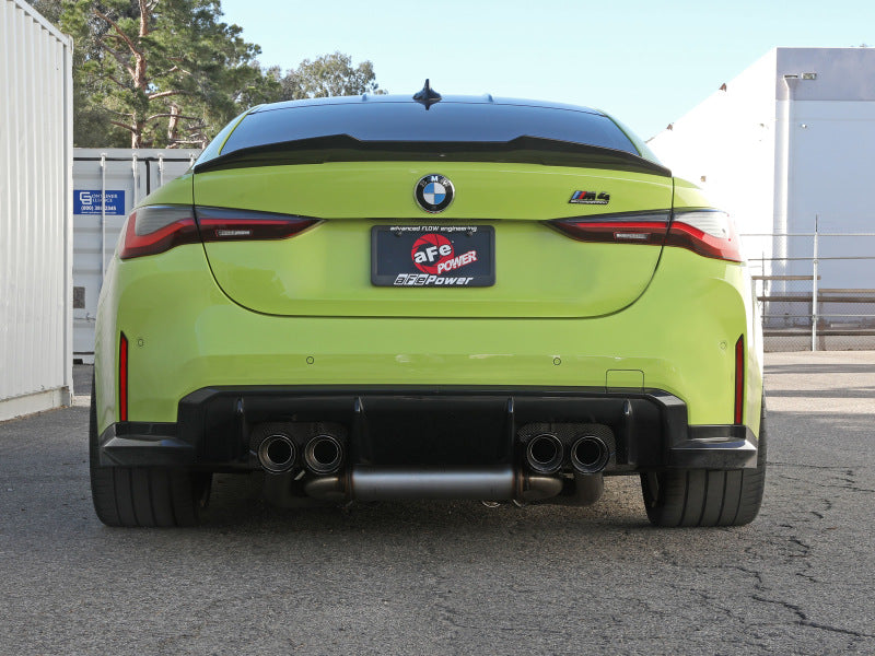 aFe MACHForce XP Exhausts Cat-Back SS 19-21 BMW M2 Competition L6-3.0L w/Carbon Tips - GTR Auto