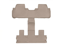 Load image into Gallery viewer, WeatherTech 2014+ Toyota Highlander Rear FloorLiner (2nd Row Buckets) - Tan