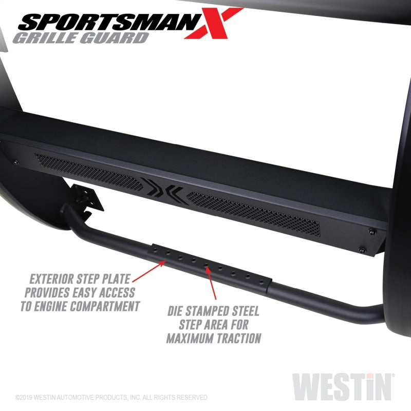 Westin 14-20 Toyota Tundra Sportsman X Grille Guard - Textured Black - GTR Auto