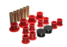 Load image into Gallery viewer, Energy Suspension 98-11 Ford Ranger Red Rear Leaf Spring Bushing Set - GTR Auto
