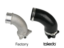 Load image into Gallery viewer, aFe 2019-2020 Hyundai Veloster N L4-2.0L (T) Takeda Turbo Inlet w/ Factory Intake - GTR Auto