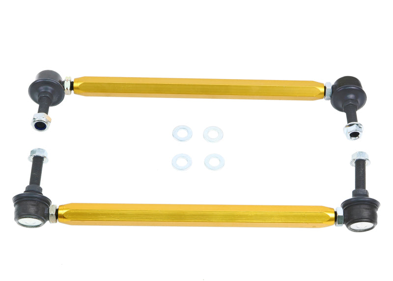 Whiteline Universal Swaybar Link Kit Heavy Duty Adjustable Steel Ball Joint - GTR Auto