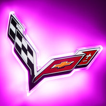 Load image into Gallery viewer, Oracle Corvette C7 Rear Illuminated Emblem - Dual Intensity - Pink