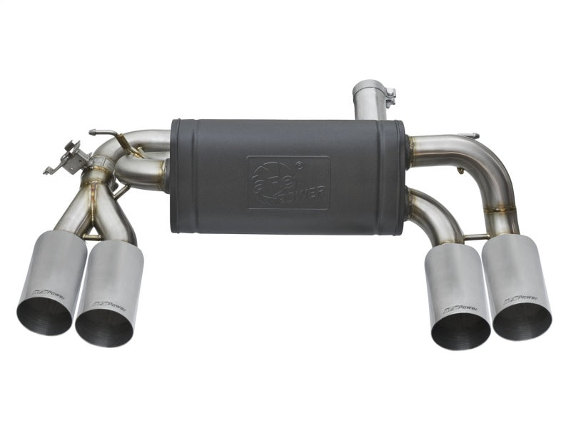 aFe MACHForce XP 3in - 2 1/2in Axle Back 304SS Exhaust w/ Polished Tips 16-17 BMW M2 (f87) - GTR Auto