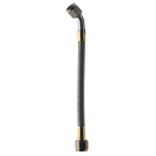 Load image into Gallery viewer, Fragola -8AN Hose Assembly Straight x 45 Degree Alum Nut 72in