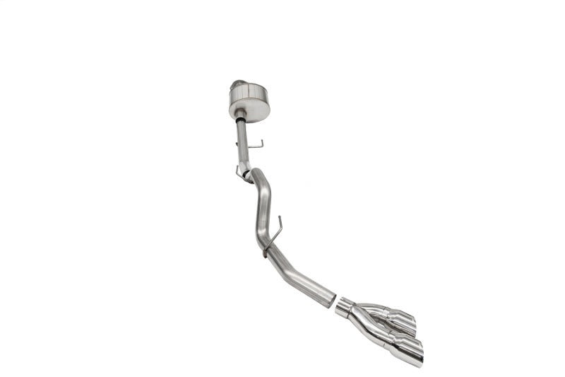 Corsa 2021-2025 Ford F-150 Regular Cab/6.5in Bed 5.0L V8 Xtreme Cat-Back Single Side Exit-Polished - GTR Auto