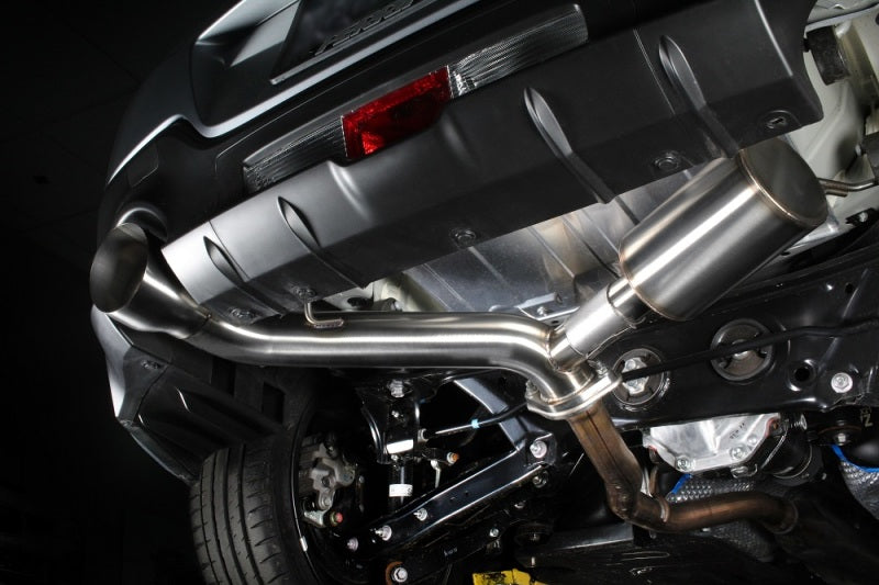 PERRIN 22-26 Subaru BRZ / Toyota GR86 Axle Back Exhaust SS (Single Side Exit w/Helmholtz Chamber) - GTR Auto