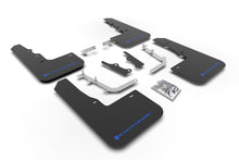 Load image into Gallery viewer, Rally Armor 20-26 Hyundai Venue Black Mud Flap Blue Logo MF65-UR-BLK/BL