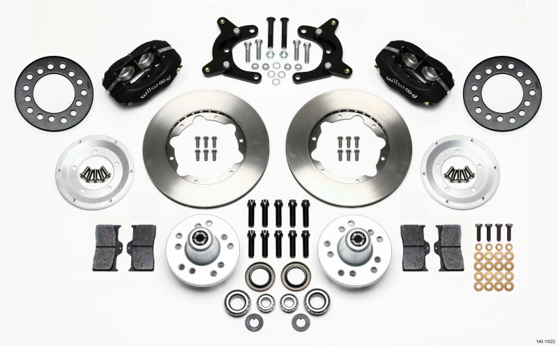 Wilwood Forged Dynalite Front Kit 11.00in 62-72 CDP A Body - 9in Drum - GTR Auto