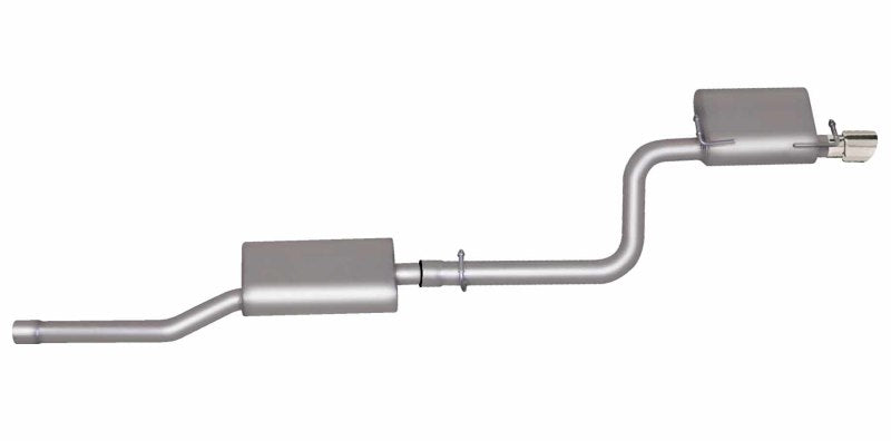 Gibson 07-10 Dodge Charger SE 2.7L 2.5in Axle-Back Single Exhaust - Stainless - GTR Auto