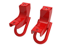 Load image into Gallery viewer, aFe Front Tow Hook Red 2022 Toyota Tundra 3.5L V6 - GTR Auto