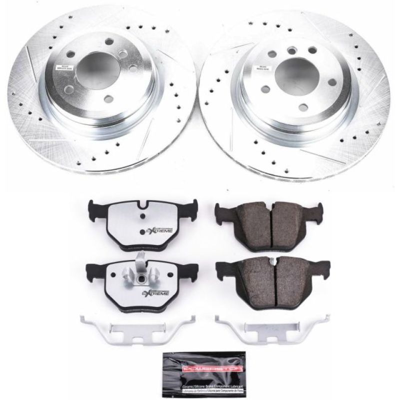 Power Stop 2006 BMW 330i Rear Z26 Street Warrior Brake Kit - GTR Auto