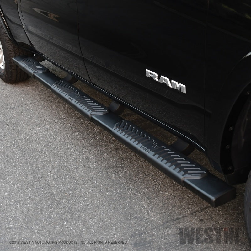Westin 19-21 Ram 1500 Crew Cab R5 M-Series Wheel-to-Wheel Nerf Step Bars - Black - GTR Auto