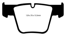 Load image into Gallery viewer, EBC 07-11 Mercedes-Benz CL63 AMG 6.2 Redstuff Front Brake Pads DP31941C