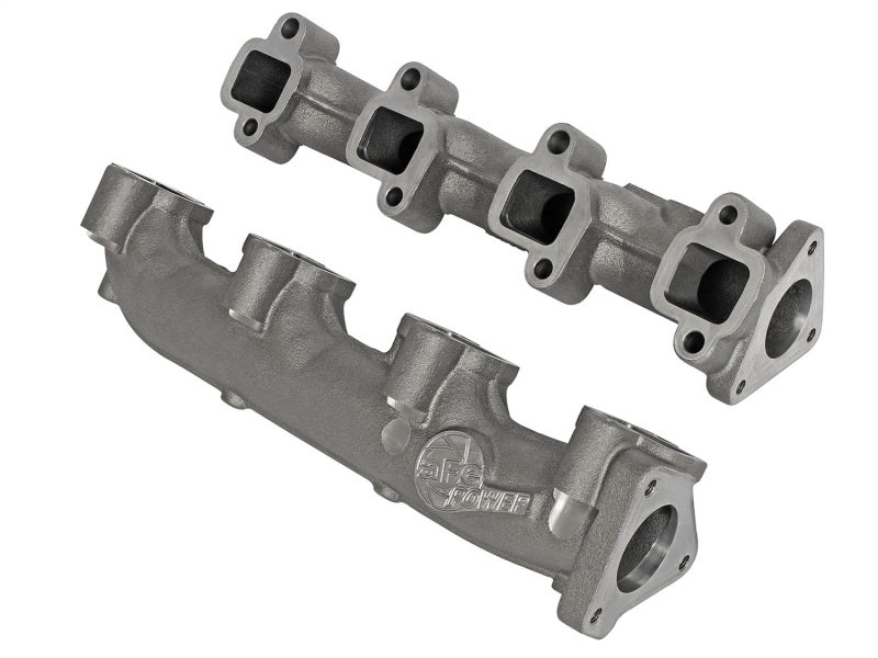 aFe Power BladeRunner Ported Ductile Iron Exhaust Manifold 01-16 GM Diesel Trucks V8-6.6L (td) - GTR Auto