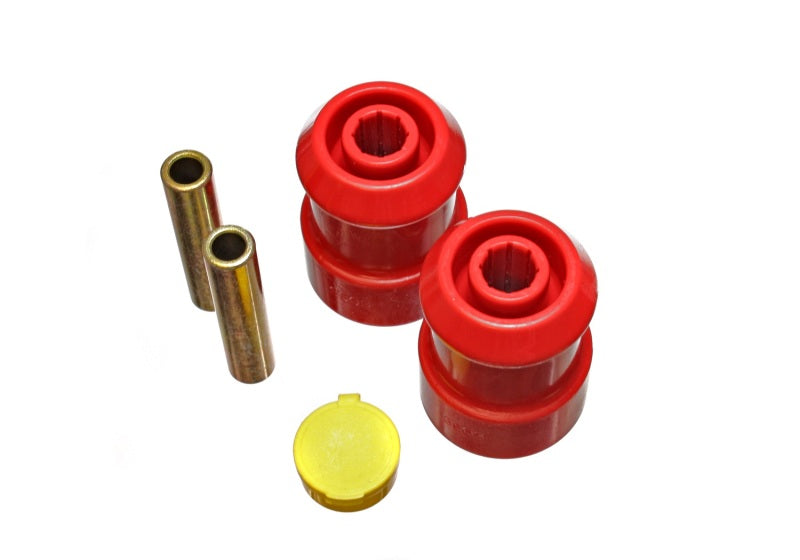 Energy Suspension 93-99 VW Cabrio/Golf III/GTI/Jetta III Red Rear End Axle Beam Bushing Set - GTR Auto