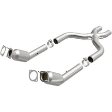 Load image into Gallery viewer, MagnaFlow California Grade CARB Compliant Direct Fit Catalytic Converter 11-14 Ford Mustang GT 5.0L