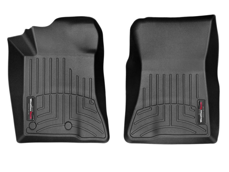 WeatherTech 15 Ford Mustang Front FloorLiners - Black - GTR Auto
