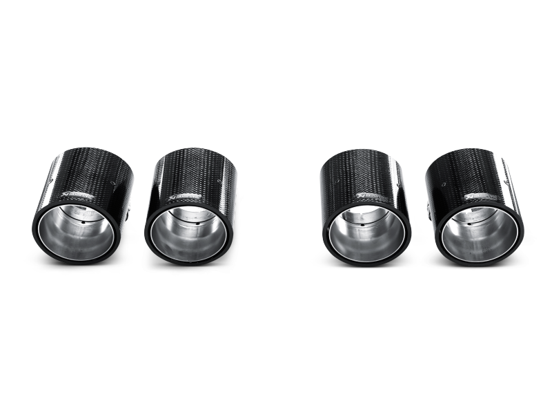 Akrapovic 11-12 BMW 1 Series M Coupe (E82) Tail Pipe Set (Carbon) - GTR Auto