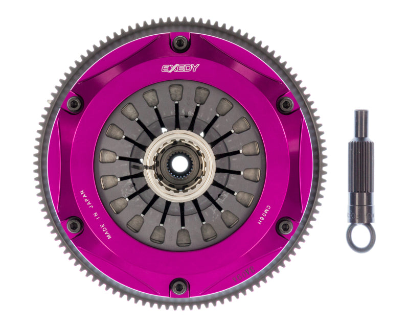 Exedy 1996-1996 Mitsubishi Lancer Evolution IV L4 Hyper Triple Cerametallic Clutch Rigid Pull Type - GTR Auto