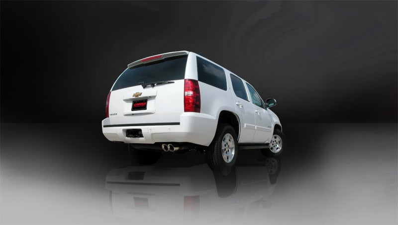 Corsa 2009-2014 Chevrolet Tahoe 5.3L V8 Polished Sport Cat-Back Exhaust - GTR Auto