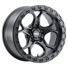 Load image into Gallery viewer, Weld Off-Road W901 17X9.0 Ledge Beadlock 5X127 ET-35 BS3.625 Satin Black 71.5 W90179075362