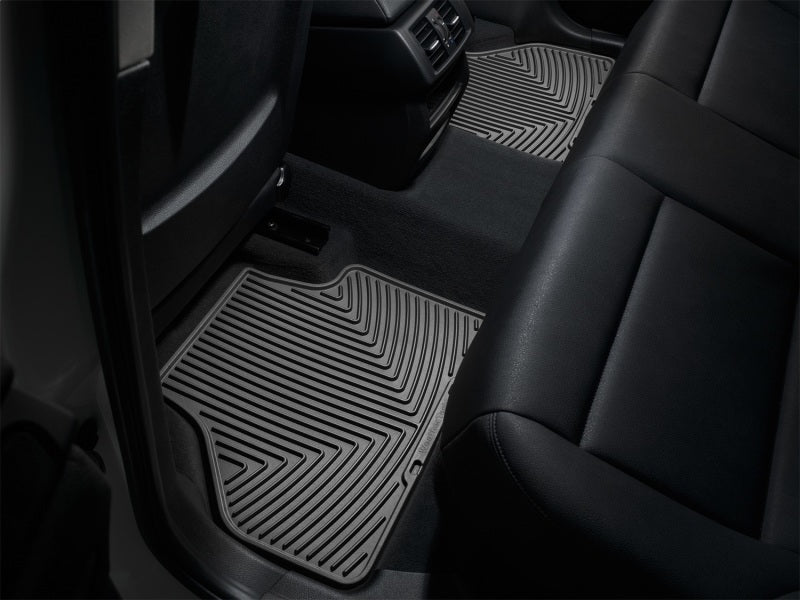 WeatherTech 11+ BMW X3 Rear Rubber Mats - Black - GTR Auto