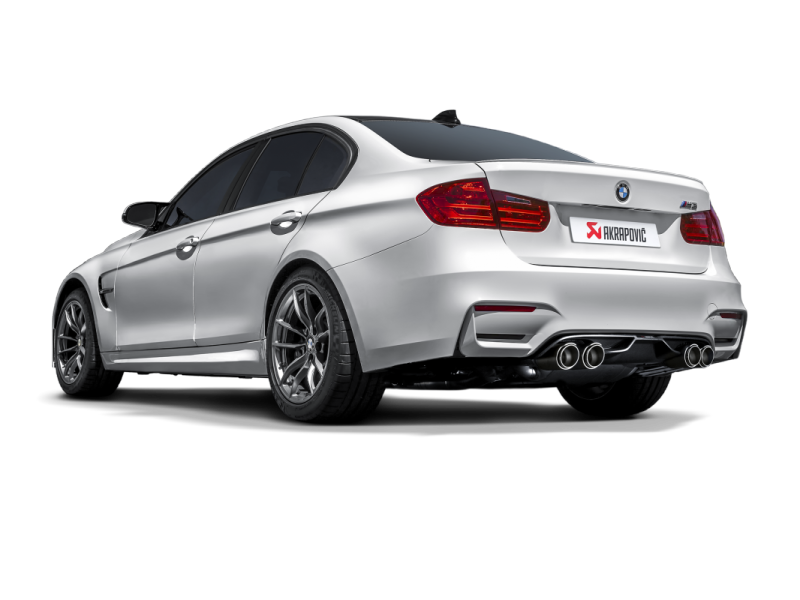 Akrapovic 14-17 BMW M3/M4 (F80/F82) Slip-On Line (Titanium) (Req. Tips) - GTR Auto
