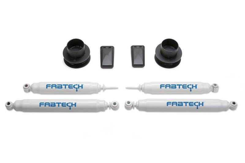 Fabtech 13-18 Ram 3500 4WD w/Factory Radius Arms 2.5in Coil Spcr Kit w/Perf Shks K3056