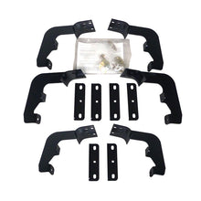 Load image into Gallery viewer, Westin 2015-2018 Chevrolet/GMC Colorado/Canyon Crew Cab Premier Oval Nerf Step Bar Mount Kit - Black - GTR Auto