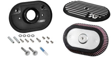 Load image into Gallery viewer, K&amp;N Street Metal Intake System 2017 Harley-Davidson Shaker Black H/D Touring Models