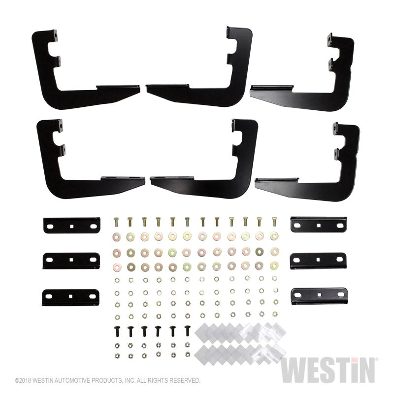 Westin 2019 Ram 1500 Quad/Crew Cab (Excl. 2019 Ram 1500 Classic) Running Board Mount Kit - Black - GTR Auto