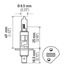 Load image into Gallery viewer, Hella Bulb H1 12V 55W P145S T25 +50 (2) - GTR Auto