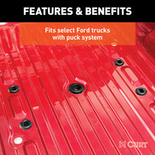 Load image into Gallery viewer, Curt OEM Puck System 5th Wheel Adapter w/ Standard Rails for GM