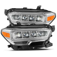 Load image into Gallery viewer, AlphaRex 16-20 Toyota Tacoma NOVA LED Projector Headlights Plank Style Chrome w/Activation Light - GTR Auto