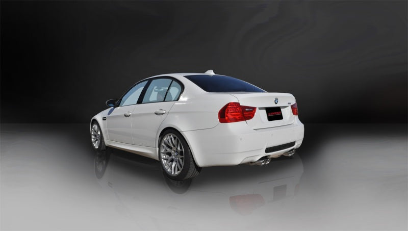 Corsa 2008-2012 BMW M3 E90 Polished Sport Cat-Back Exhaust - GTR Auto
