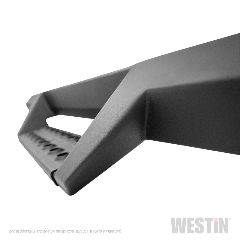 Westin 18-20 Jeep Wrangler JL 2DR HDX Drop Nerf Step Bars - Textured Black - GTR Auto