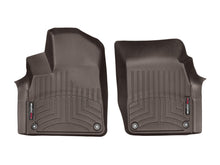 Load image into Gallery viewer, WeatherTech 2017+ Audi Q7 Front FloorLiner - Cocoa