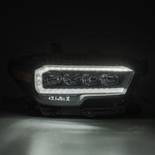 Load image into Gallery viewer, AlphaRex 16-20 Toyota Tacoma NOVA LED Projector Headlight Plank Style Alpha Black w/Activation Light - GTR Auto