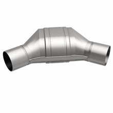 Load image into Gallery viewer, MagnaFlow Universal Catalytic Converter 2.00inch Angled In/Out FED