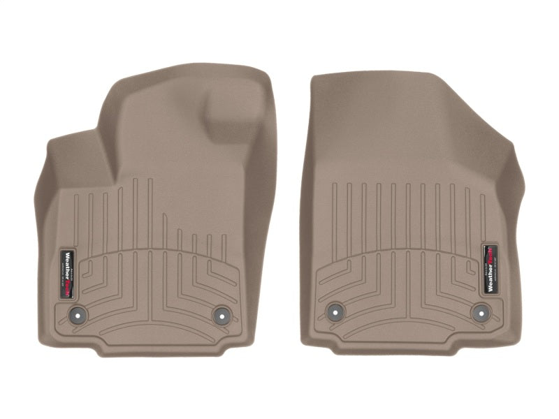 WeatherTech 2018 BMW 6-Series Gran Turismo Front FloorLiner - Tan - GTR Auto