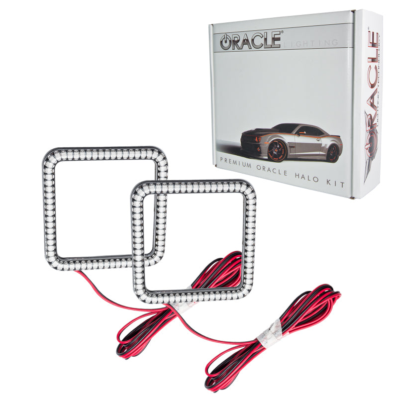 Oracle Ford F-250/350 05-07 LED Fog Halo Kit - White - GTR Auto