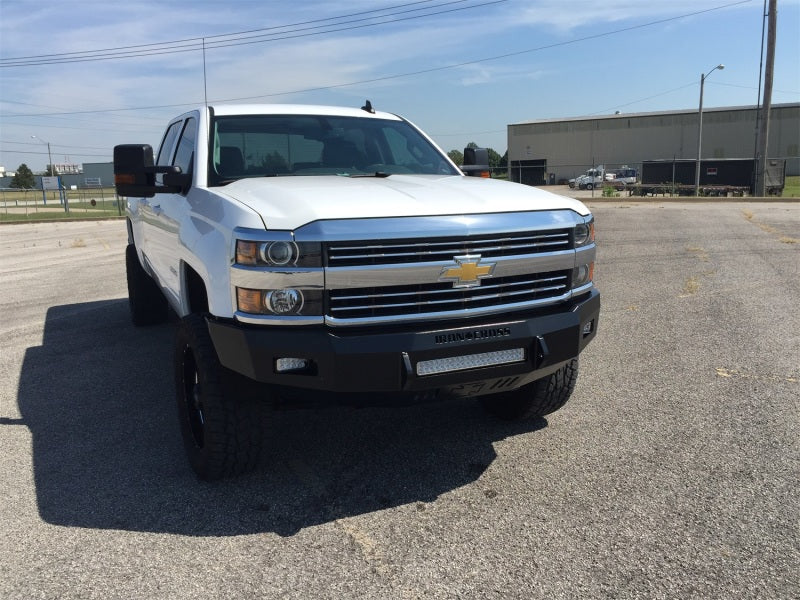 Iron Cross 15-19 Chevrolet Silverado 2500/3500 Low Profile Front Bumper - Gloss Black