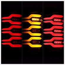 Load image into Gallery viewer, AlphaRex 14-18 Chevy Silverado 1500 Luxx-Series LED Tail Lights Alpha-Black w/Activ Light/Seq Signal - GTR Auto