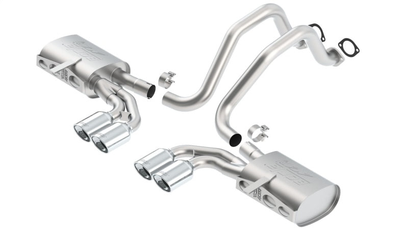 Borla 97-04 Chevrolet Corvette 5.7L 8cyl ATAK SS Catback Exhaust - GTR Auto