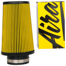 Load image into Gallery viewer, Airaid Universal Air Filter - Cone 3-1/2 Flange x 6in B x 4-5/8in T x 9 H 705-420