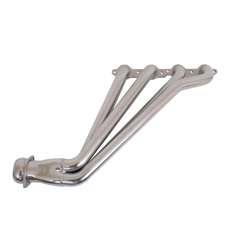 BBK 10-15 Camaro LS3 L99 Long Tube Exhaust Headers With Converters - 1-3/4 Silver Ceramic - GTR Auto