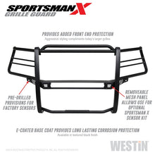 Load image into Gallery viewer, Westin 19-21 Chevy 1500 Sportsman X Grille Guard - Textured Black (Excl. 2019 Silverado LD) - GTR Auto