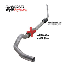 Load image into Gallery viewer, Diamond Eye KIT 5in TB MFLR RPLCMENT PIPE SGL ALUM 94-97 5 7 3L F250/F350 PWRSTROKE NFS W CARB STDS - GTR Auto