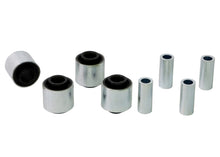 Load image into Gallery viewer, Whiteline Plus 9/89-8/09 Subaru Legacy Rear Control Arm Lower Front Inner &amp; Outer Bushing Kit - GTR Auto